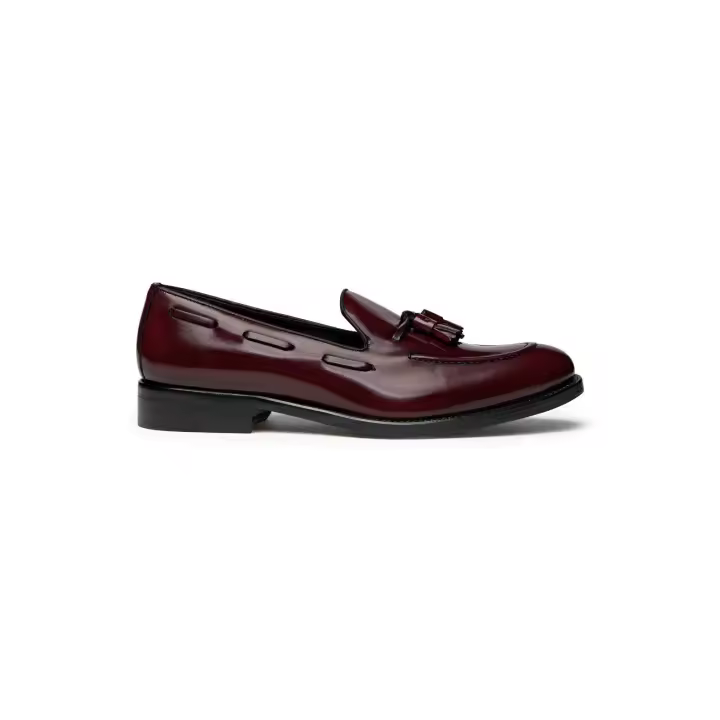 ZAPATO STOCKHOLM PIEL BURDEOS - 1