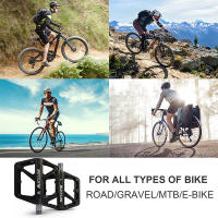 Pedales De Bicicleta De Montaña BUCKLOS Ultraligeros De Nylon Con Rodamientos Sellados Para MTB Y Carretera Accesorios De Bicicleta Color Variado Peso Approx. 365g - details 1