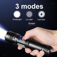 Linterna Táctica Recargable Super XHP130 LED Potente Con Luz De Trabajo 12H Torcha Alta Potencia USB Impermeable Para Camping - details 4
