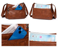 Bolso De Hombro Para Mujer De Cuero Sólido De Alta Calidad Bolso Cruzado De Lujo 2024 Bolso De Mano Casual De Diseñador Bolsos De Tope - details 14