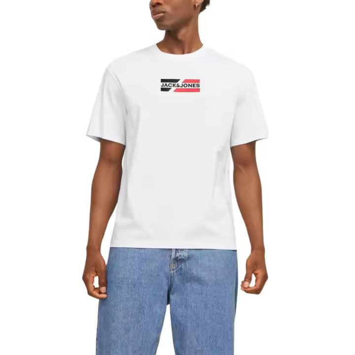 JJECORP GRAPHIC TEE  SS O-NECK   White 1 - 1