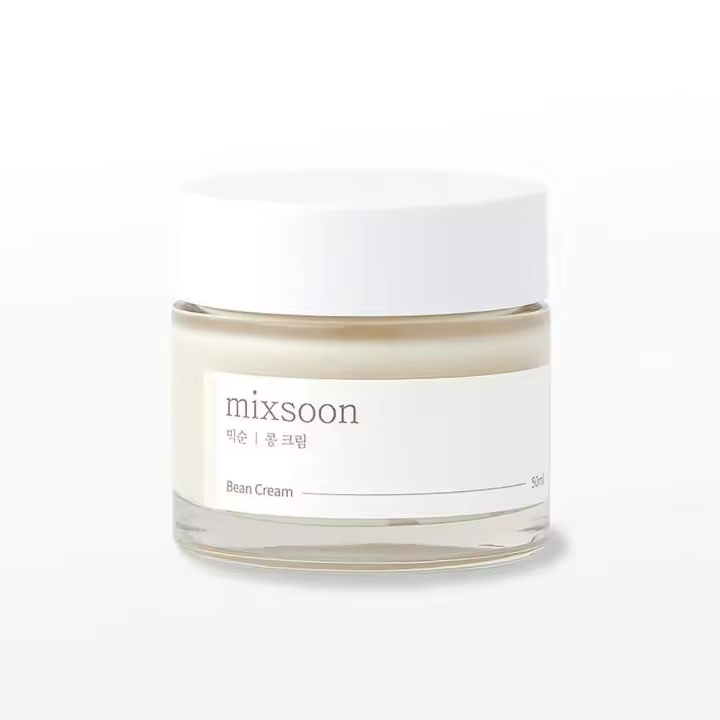 Crema facial hidratante intensiva Bean Cream, suaviza y nutre la piel, cuida los poros y el sebo, cuidado de la piel de vidrio coreano, 50 ml - 1