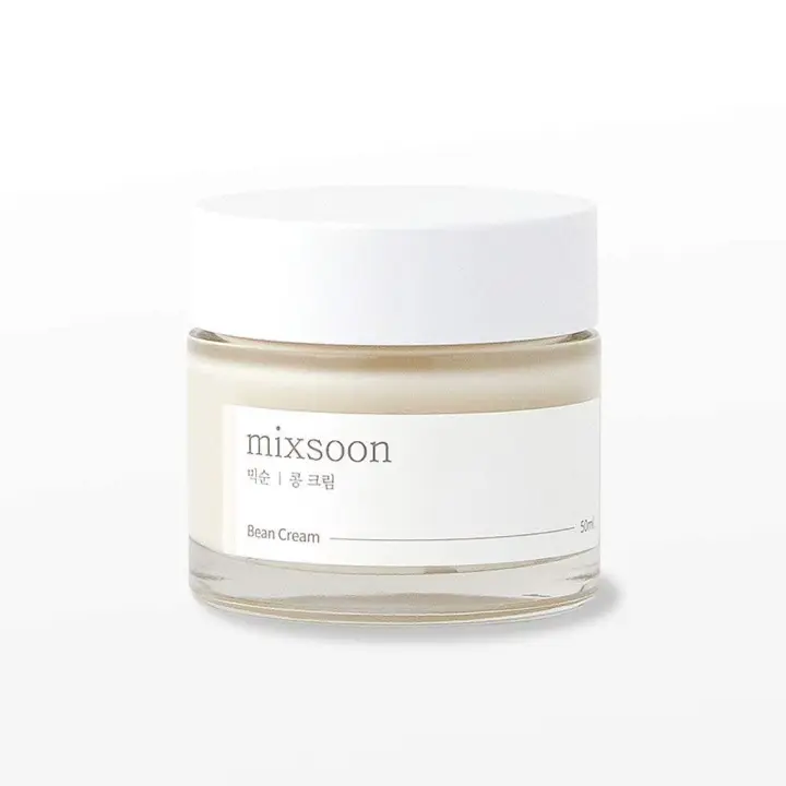 Crema facial hidratante intensiva Bean Cream, suaviza y nutre la piel, cuida los poros y el sebo, cuidado de la piel de vidrio coreano, 50 ml - 1
