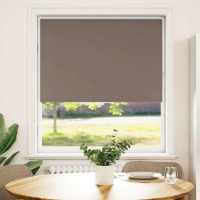vidaXL Estor Enrollable Opaco Color Café de Tela en dimension 150 cmx105 cm/150 cmx115 cm/150 cmx120 cm y más | protección solar decorativa para ventanas hogar oficina dormitorio fácil de instalar - details 12