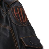 Chaqueta De Cuero PU Vintage Con Cremalleras Multiseguros Y Borla Para Motociclista Chaqueta De Cuero Con Bolsillos Para Hombre Estilo Punk - details 6