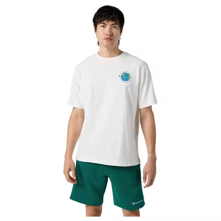 Camiseta de Manga Corta Champion  para hombre en color blanco - 1