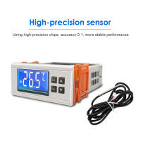 Controlador De Temperatura Para Refrigerador STC-8080A+ Timer De Deshielo Automático Con Solenoide Monoproya Inteligente - details 6