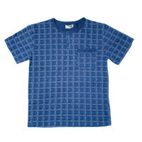 Pijama Hombre - Camiseta Manga Corto de Cuello redondo y botones con Bolsillo + Pantalones Corto Liso -Primavera/Verano - 615 - details 1