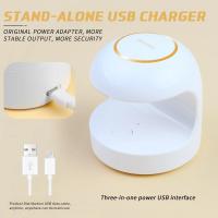 Secador De Uñas Mini USB 18W Lámpara UV LED Forma De Huevo Blanco Para Pintura De Uñas Secado Rápido En 120S Herramientas De Manicura - details 5