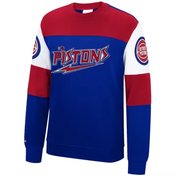 Sudadera Detroit Pistons "Perfect Season Crew" Mitchell And Ness - 1