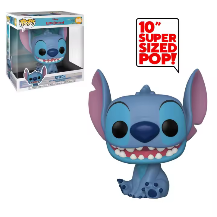 Funko Pop! Lilo & Stitch - Stitch 25 cm, 55618, Nº1046 - 1
