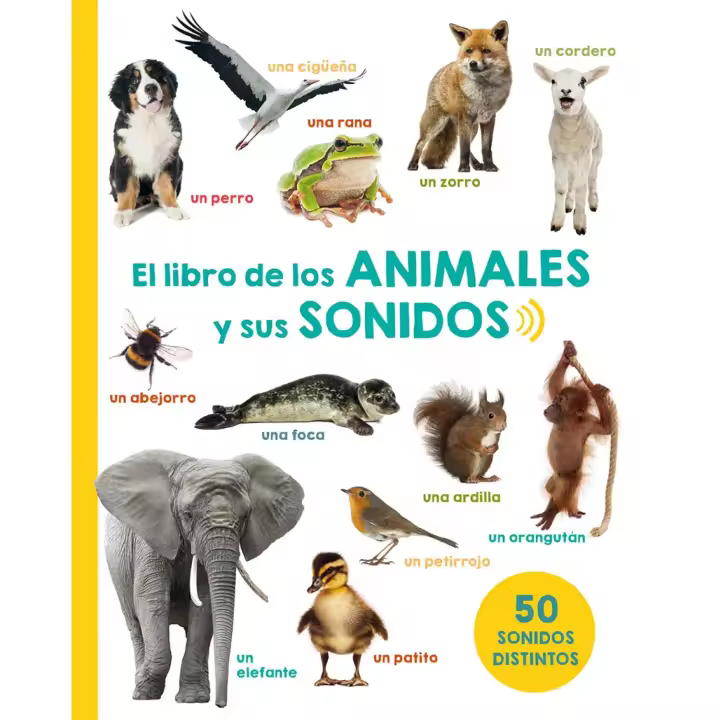 Libro EL LIBRO DE LOS ANIMALES Y SUS SONIDOS. Editorial PICARONA Año 2017 Autor VV.AA. ISBN 9788491450979 - 1