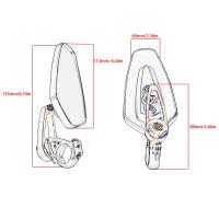 Espejo Retrovisor Para Motocicleta Universal De 360 Grados En Aluminio Billet 7/8" Para Honda Yamaha Suzuki Accesorios De Manillar - details 4