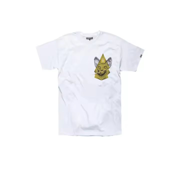 BASTET WHITE TEE - 1