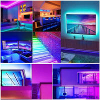 Tira De Luces LED RGB USB 2/3/4m 60LEDs 5V SMD 5050 Control Inteligente APP Bluetooth Fita LED Para Computador Y TV Backlight - details 17