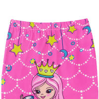 3PCS Traje De Sirena Para Niñas Traje De Baño Princesa Conjunto De Natación Polyester Elastane Estilo Mermaid Summer Swimable - details 14