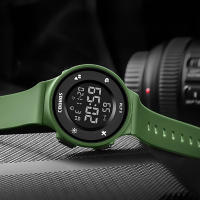 Reloj Digital Para Hombre LED Deportivo Reloj Militar Con Alarma Y Luz Luminosa Resistente Al Choque Y Al Agua Multifuncional Material De Correa De Silicona - details 12