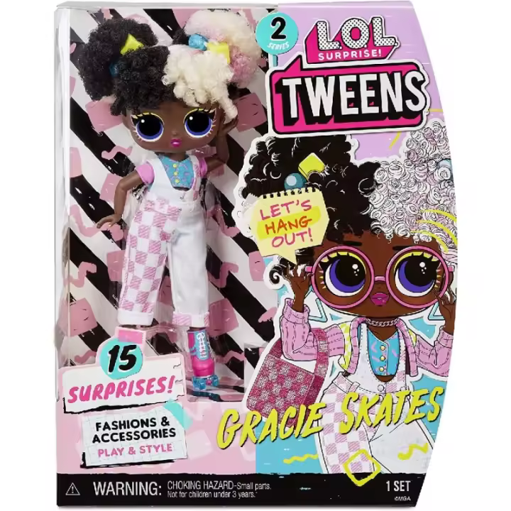 L.O.L. SURPRISE TWEENS DOLL - GRACIE SKATES - 1