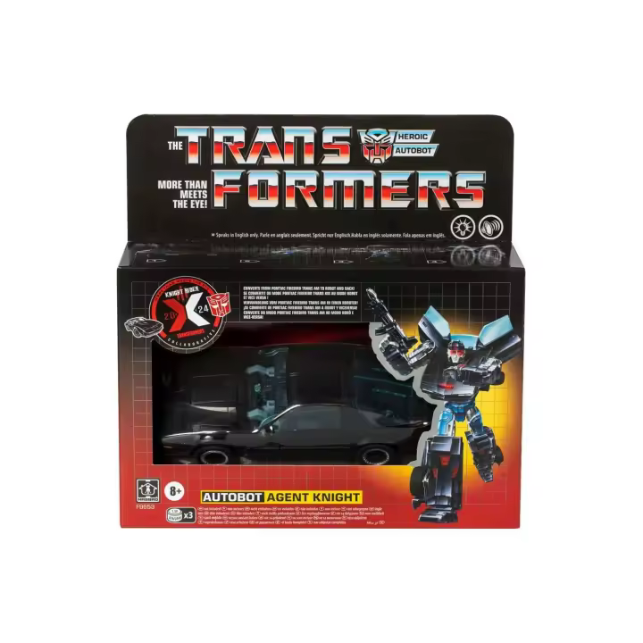 Transformers x Knight Rider Autobot Agent Knight 16.5 cm Hasbro - 1