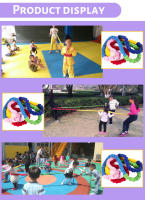 Banda Elástica Arco Iris De Tela Para Correr Y Juegos De Equipo Al Aire Libre Equipo De Entrenamiento Físico Para Jardín De Infantes Y Deportes Para Niños - details 13