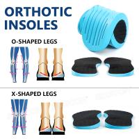 Plantillas ortopédicas correctoras para piernas en X para hombres y mujeres, plantillas para piernas en O, plantillas para zapatos con arco plano, talla 35-46 - details 1