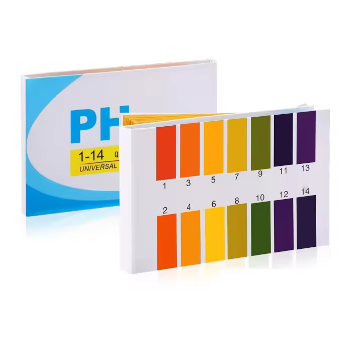 Tiras de pH - 320 piezas Tiras reactivas de valor de pH, rank de Medicina 1-14, Papel Tornasol, Papel indicador para Zumo de Limón, Jabon Hhydratante etc (4 x Paquete de 80) (C) - 1