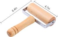 1 Piece 12cm Wide Wood Pastry Pizza Roller Wooden Rolling Pins Dough Roller for Baking Kitchen Tools - details 0