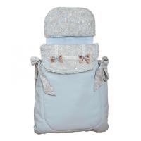 SACO UNIVERSAL 3 USOS BABYLINE DE LA COLECCIÓN CARAMELO. COLCHA + SACO CAPAZO + FUNDA CAPAZO - details 0