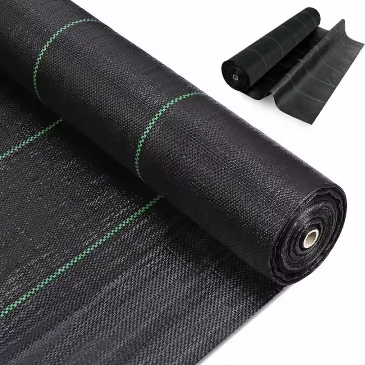 Mulching Cloths 2m x 10m, Geotextile, Mulching Tarpaulin Geotextile Anti Weed Cloth Water Permeable Fabric, Resists UV Rays, Anti Regrowth - Anti Weed Tarpaulin - 1