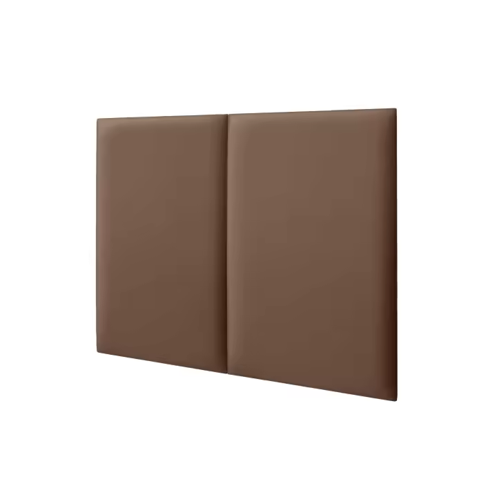 DHOME Cabecero Tapizado Polipiel Premium Premium Antimanchas Diseño Modular Vertical Autoadhesivo Cabezal Cama Altura 80cm - 1