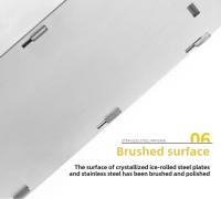 Estufa deRocket Plegable En Acero Inoxidable Con Ajuste De Admisión De Aire Durable Y Reliabilidad Para Diferentes Artículos De Ignición - details 14