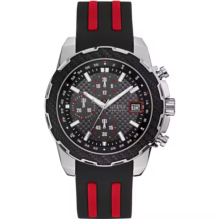 Guess Reloj W1047g1 Negro Hombre - 1