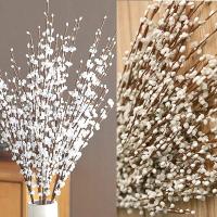 Jazmín Artificial Para Boda Novia Decoración De Mesa Fiesta Navidad Año Nuevo Vaso Hogar Jardín DIY Regalo Exposición Al Aire Libre Estilorama - details 0