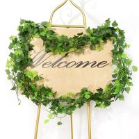 2.1M Artificial Hanging Plant Fake Vine Ivy Leaf Greenery Garland Para Decoración De Jardín Valla Exterior Bodas Fiestas Domésticas - details 10