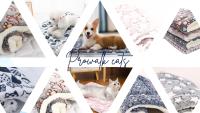 Prowalk - Manta y cama para gato o perro que tu mascota duerma bien, cubre colchón para gatos fácil de lavar, tenemos 2 medidas, el regalo perfecto para tu peludo amigo, la manta que tu felino necesita para estar protegido - details 0