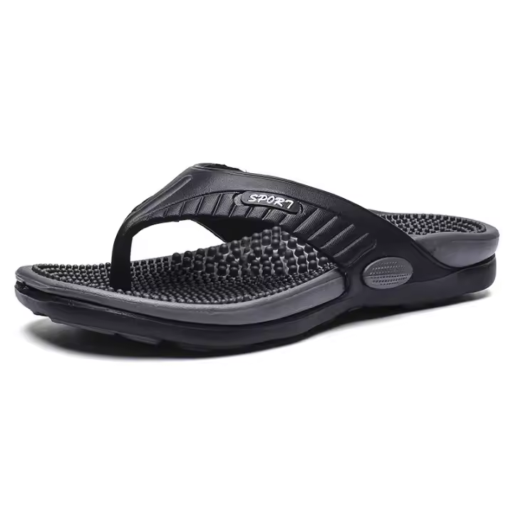 Nuevos Sandalias De Playa Para Hombre Verano Antideslizantes Casual Ligeros Sandalias De Playa Para Estudiantes Uso Doméstico - 1