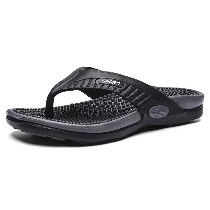 Nuevos Sandalias De Playa Para Hombre Verano Antideslizantes Casual Ligeros Sandalias De Playa Para Estudiantes Uso Doméstico - 1