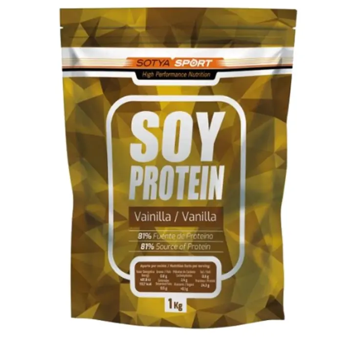 Proteina de soja isolada Vainilla Doypack 1Kg Sotya - 1