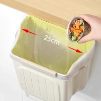 Bandeja De Cocina Plegable Y Colgante Para Lixo Gran Capacidad Fácil De Limpiar Soporte En La Pared Sin Necesidad De Doblar - details 4