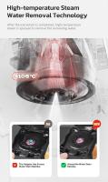 Cafetera de Cápsulas HiBREW H1B 6 en 1, Tanque de Agua de 600 ml, Extracción a 19 Bares de Presión, Modo Frío/Caliente, Indicador LED, para Cápsulas Kcup*/Nes*/DG*/Polvo de Espresso, Negro - details 10