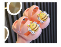 Zapatillas De Verano Para Niños Y Niñas Con Diseño De Abeja Grande Suela De EVA Suave Para El Hogar Zapatos De Interior Unisex - details 3