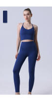 Conjunto De Yoga Para Mujer 2 Piezas Ropa Deportiva De Gimnasio Conjunto De Pilates Fitness Sudadera Y Leggings Para Ejercicio - details 9