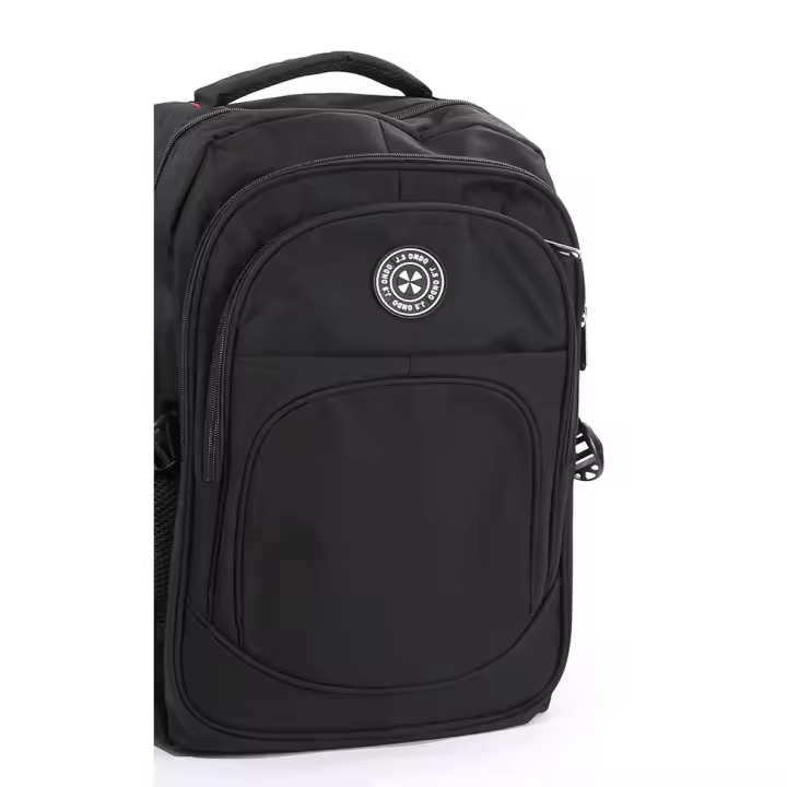 J.S ONDO MOCHILA TIPO TELA PARA HOMBRE Mochila Escolar Mochila de Viaje Negocios Trabajo Diario Antirrobo Impermeable Grande Mochila Ordenador CLASICO 18 pulgadas - 1
