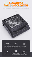 Coleccionador De Polvo De Uñas Potente 100W Para Manicura Con Aspiradora De Uñas Y Ventilador De Ajuste Para Equipamiento De Salón De Uñas - details 0