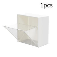 Organizador De Baño Montado En La Pared De Plástico Eco-amigable Caja De Almacenamiento Para Maquillaje Cepillos De Oído Y Joyería Pequeña 4 Piezas - details 9