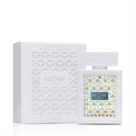 Perfume Original Lattafa Rave Now White Eau de Parfum 100ML Unisex – Fragancia Elegante y Sofisticada con Notas Modernas para Uso Diario o Especial – Alta Duración y Proyección – Producto Árabe de Lujo - 1