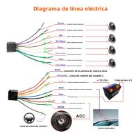 NaviFly Reproductor De Radio Para Coche Con Pantalla Táctil De 7 Pulgadas ND4 Estéreo Universal 1 Din GPS Multimedia Inteligente BT Incluye Control Remoto - details 9