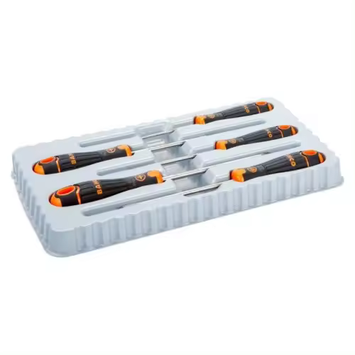 JUEGO 5 DESTORNILLADOR BAHCOFIT PL/RECTA/PH- BAHCO - 1