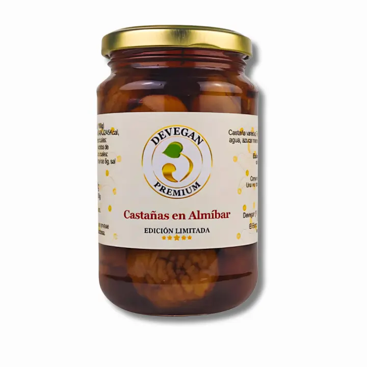 Castañas en Almíbar Ed. Limitada - Elaboradas en el Bierzo de manera tradicional - Devegan - 1