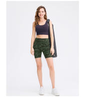 Pantalones cortos de Yoga para mujer, pantalones de camuflaje, cintura alta, ajustados, para gimnasio, Fitness, correr, mallas deportivas, medias de secado rápido S M L XL 2XL - details 12